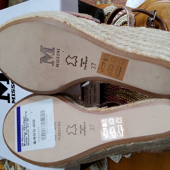 Missoni Wedges! NWT! - Picture 4 of 5
